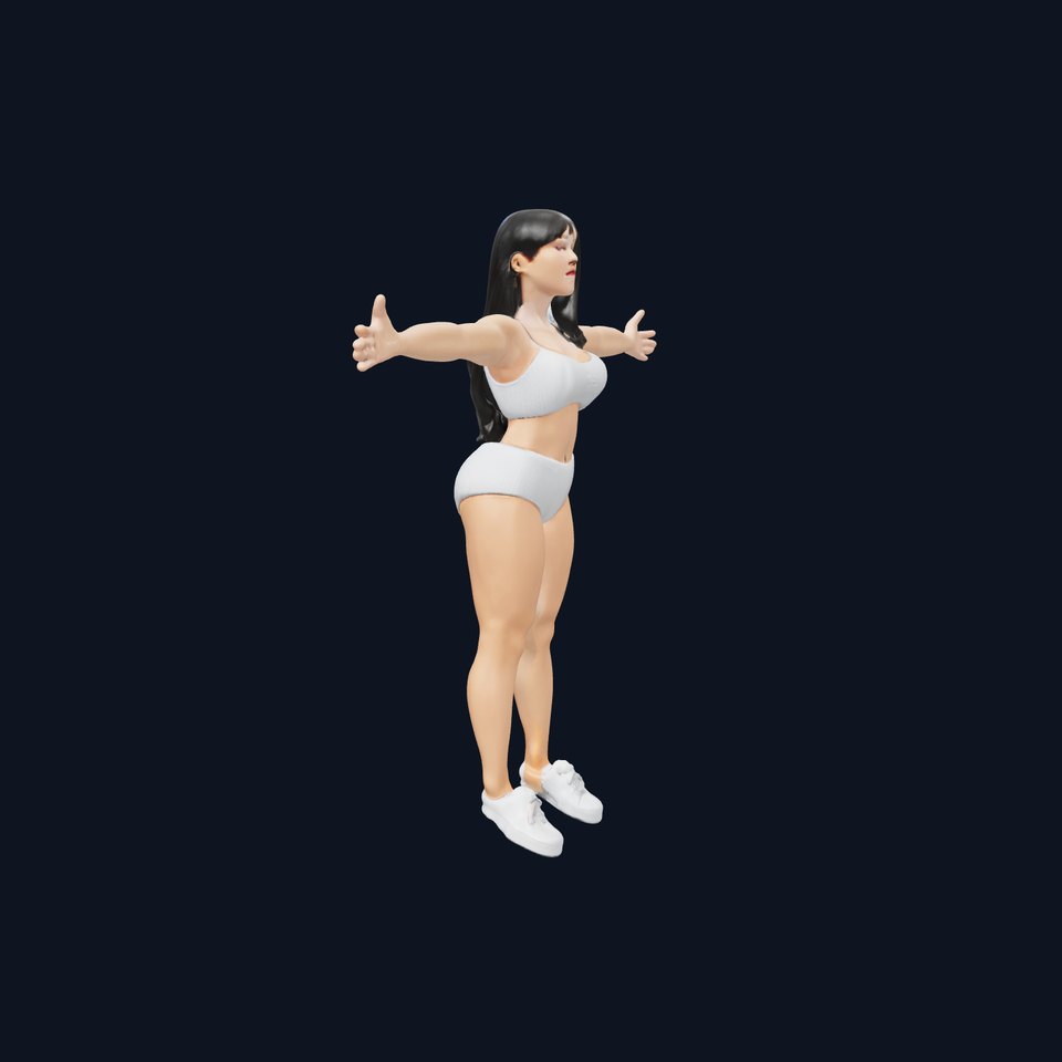 Casual Attire Female model pack